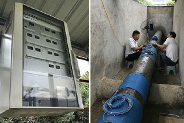 河南電子除垢案例：神馬尼龍化工除垢設備安裝
