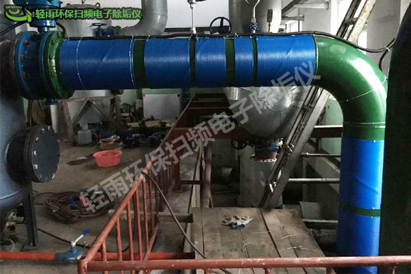 山西電子除垢儀案例：古交市煤氣熱力公司除垢設備安裝